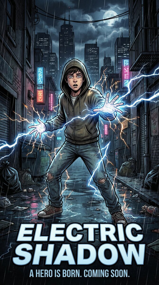 《电光少年》动漫视频海报