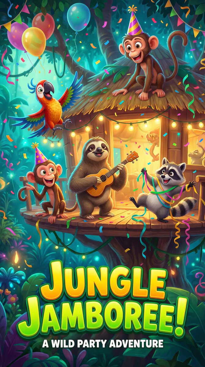 《丛林大冒险》动漫视频海报